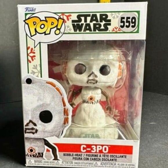 Funko Pop! Disney - Star Wars -C-3PO #559- Holiday 2022 - - Picture 1 of 6